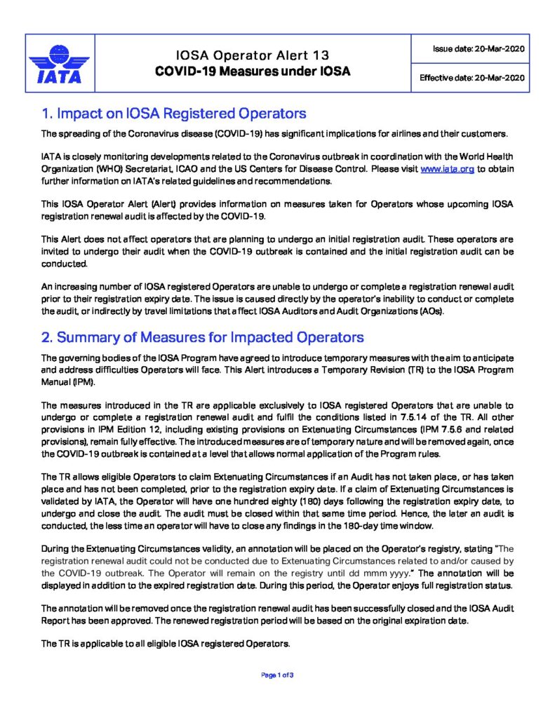 ACS – Aviation Safety & Compliance Solutions